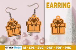 Christmas Earrings Lasercut BUNDLES Product Image 16