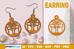 Christmas Earrings Lasercut BUNDLES Product Image 9