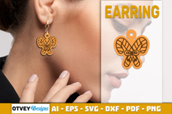 Christmas Earrings Lasercut BUNDLES Product Image 10