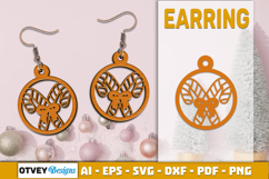 Christmas Earrings Lasercut BUNDLES Product Image 6