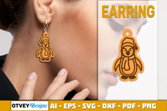 Christmas Earrings Lasercut BUNDLES Product Image 14