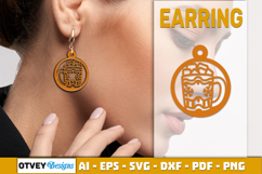 Christmas Earrings Lasercut BUNDLES Product Image 10