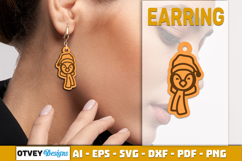 Christmas Earrings Lasercut BUNDLES Product Image 4