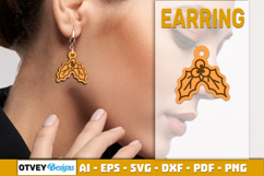Christmas Earrings Lasercut BUNDLES Product Image 6