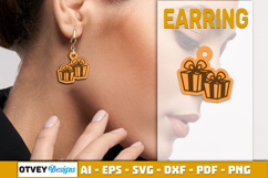 Christmas Earrings Lasercut BUNDLES Product Image 12