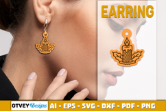 Christmas Earrings Lasercut BUNDLES Product Image 6