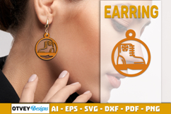 Christmas Earrings Lasercut BUNDLES Product Image 5