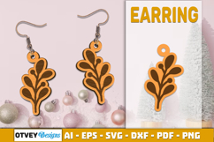 Christmas Earrings Lasercut BUNDLES Product Image 11