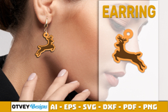 Christmas Earrings Lasercut BUNDLES Product Image 14