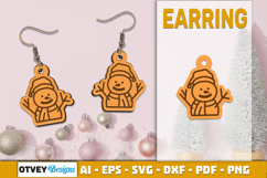 Christmas Earrings Lasercut BUNDLES Product Image 5