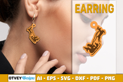 Christmas Earrings Lasercut BUNDLES Product Image 14