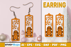 Christmas Earrings Lasercut BUNDLES Product Image 2