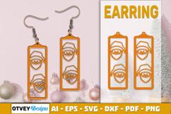 Christmas Earrings Lasercut BUNDLES Product Image 4