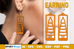 Christmas Earrings Lasercut BUNDLES Product Image 14