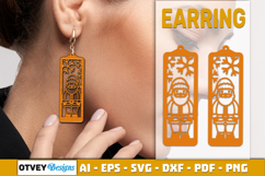 Christmas Earrings Lasercut BUNDLES Product Image 16