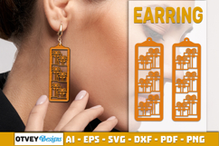 Christmas Earrings Lasercut BUNDLES Product Image 4