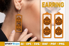 Christmas Earrings Lasercut BUNDLES Product Image 8