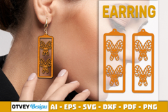 Christmas Earrings Lasercut BUNDLES Product Image 10