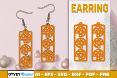 Christmas Earrings Lasercut BUNDLES Product Image 15