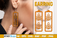 Christmas Earrings Lasercut BUNDLES Product Image 10