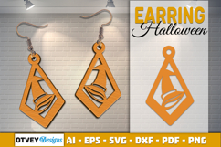 Halloween Earrings Lasercut | Halloween Jewelry BUNDLES Product Image 5