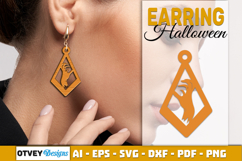 Halloween Earrings Lasercut | Halloween Jewelry BUNDLES Product Image 4