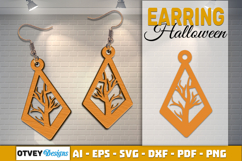 Halloween Earrings Lasercut | Halloween Jewelry BUNDLES Product Image 11