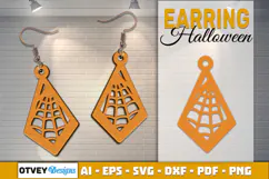 Halloween Earrings Lasercut | Halloween Jewelry Product Image 11