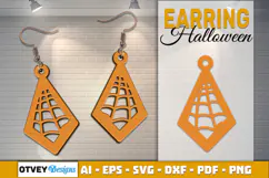 Halloween Earrings Lasercut | Halloween Jewelry Product Image 13