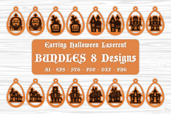 Halloween Earrings Lasercut | Halloween Jewelry BUNDLES Product Image 1