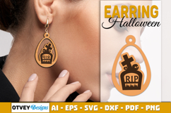 Halloween Earrings Lasercut | Halloween Jewelry BUNDLES Product Image 4
