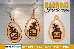 Halloween Earrings Lasercut | Halloween Jewelry BUNDLES Product Image 5
