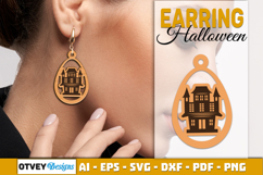 Halloween Earrings Lasercut | Halloween Jewelry BUNDLES Product Image 8