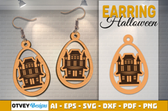 Halloween Earrings Lasercut | Halloween Jewelry BUNDLES Product Image 9