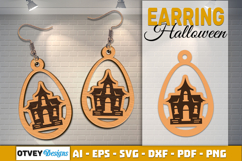 Halloween Earrings Lasercut | Halloween Jewelry BUNDLES Product Image 11