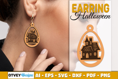 Halloween Earrings Lasercut | Halloween Jewelry BUNDLES Product Image 12