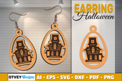 Halloween Earrings Lasercut | Halloween Jewelry BUNDLES Product Image 15