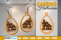 Halloween Earrings Lasercut | Halloween Jewelry BUNDLES Product Image 17