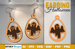 Halloween Earrings Lasercut | Halloween Jewelry BUNDLES Product Image 11