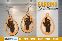Halloween Earrings Lasercut | Halloween Jewelry BUNDLES Product Image 15