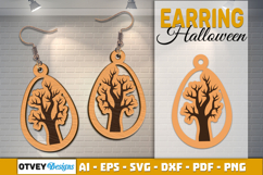 Halloween Earrings Lasercut | Halloween Jewelry Product Image 3