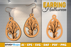 Halloween Earrings Lasercut | Halloween Jewelry Product Image 5