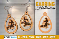 Halloween Earrings Lasercut | Halloween Jewelry Product Image 7