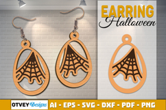 Halloween Earrings Lasercut | Halloween Jewelry Product Image 11
