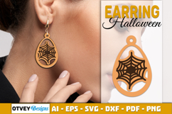 Halloween Earrings Lasercut | Halloween Jewelry Product Image 14
