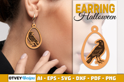 Halloween Earrings Lasercut | Halloween Jewelry Product Image 16