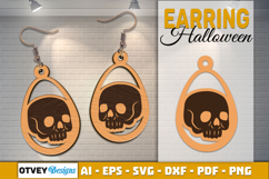 Halloween Earrings Lasercut | Halloween Jewelry BUNDLES Product Image 5