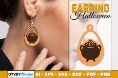 Halloween Earrings Lasercut | Halloween Jewelry BUNDLES Product Image 8