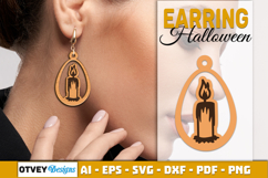 Halloween Earrings Lasercut | Halloween Jewelry BUNDLES Product Image 12