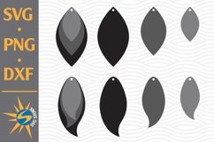 Earring SVG, PNG, DXF Digital Files Include Product Image 1
